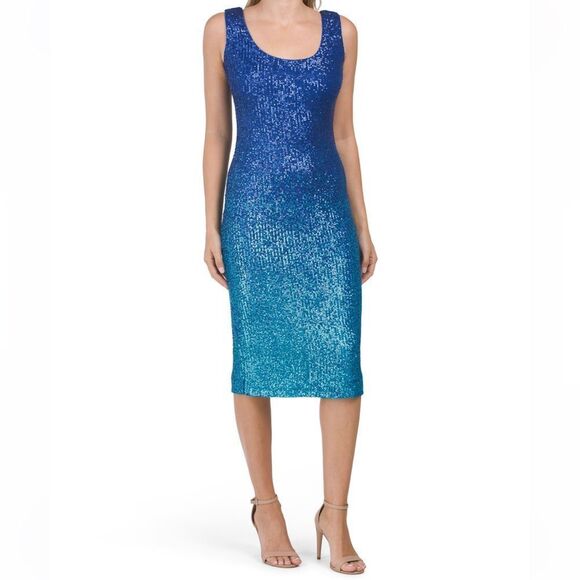 Dress the Population Kayden sequin ombre dress - Picture 1 of 8